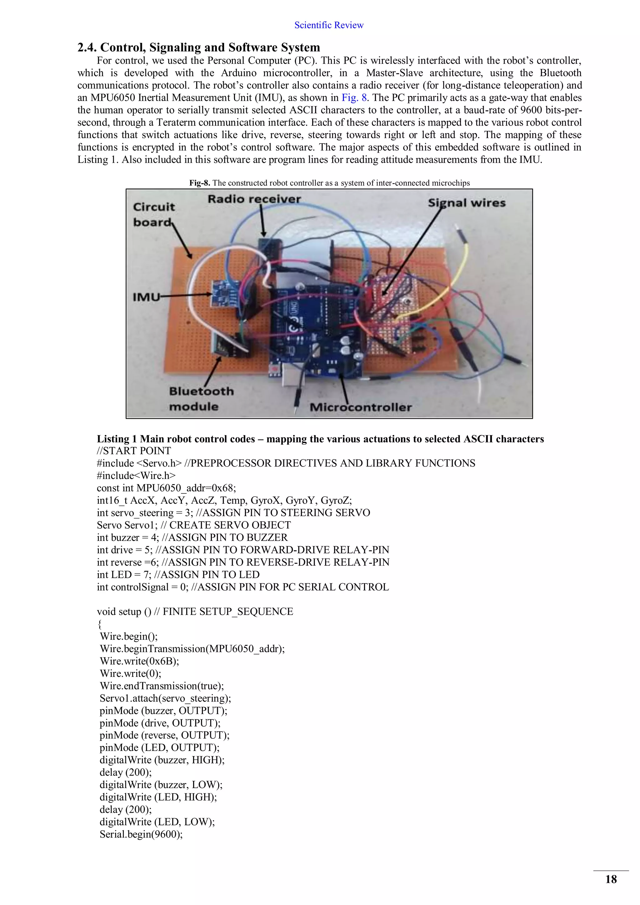 Design of Quad-Wheeled Robot for Multi-Terrain Navigation