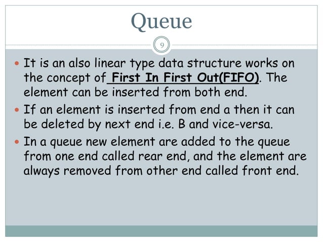 Ppt on Linked list,stack,queue | PPTX