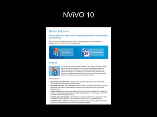 NViVO 10
 