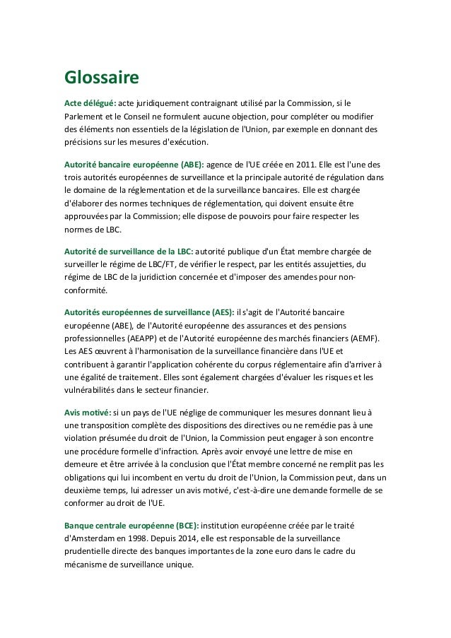 L’UE et la lutte contre le blanchiment de capitaux dans le secteur bancaire: des efforts fragmentés et une mise en œuvre i...