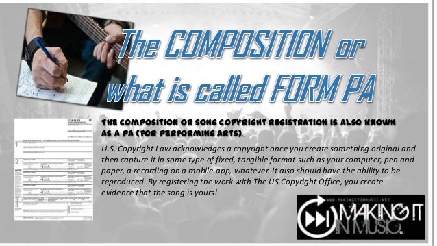 copyright basics understanding the difference between a sound record form pa copyright