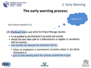 CFW NEC Management of change under the NEC3 | PPTX