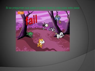 Si se preguntan que pasa si pierdo toda la vida pues esto pasa