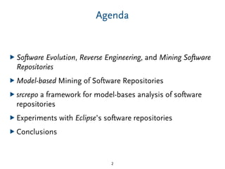 Creating and Analyzing Source Code Repository Models - A Model-based ...