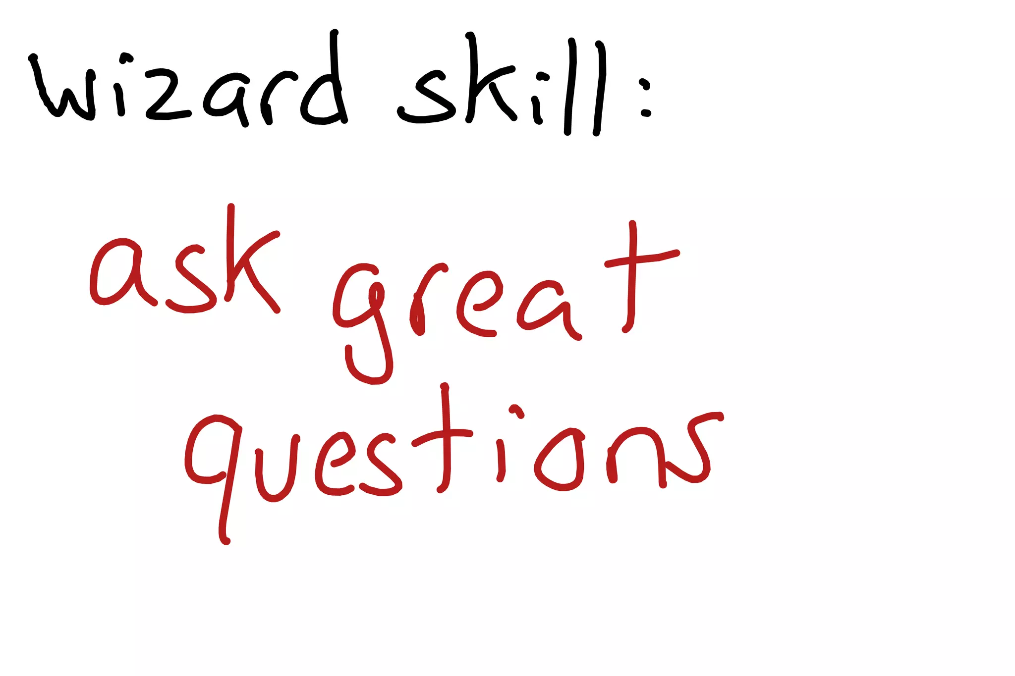 So you want to be a wizard