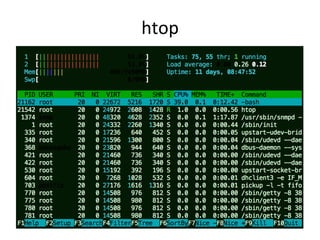htop	
  
 