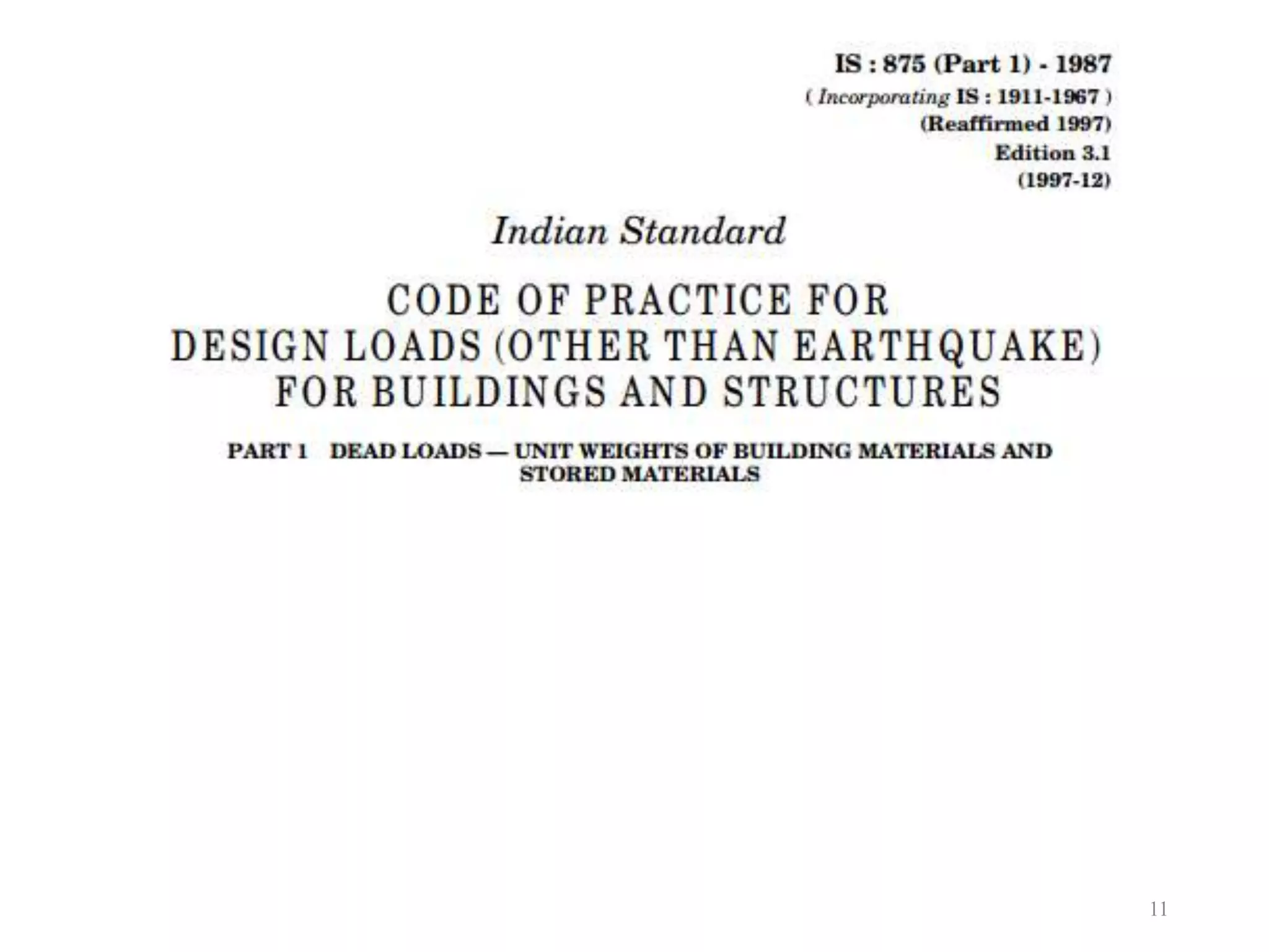 Structural Design of Residential Buildings - Introduction | PPTX