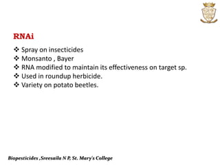 Biotechnology:Biopesticides | PPTX