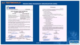 63 OF 72
INDIAN SPACE REASERACH ORGANIZATION (ISRO)
 