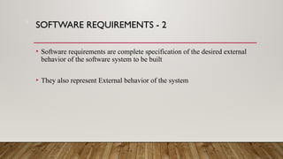 SRE lec 1.pptx software requirement and engineering | PPT