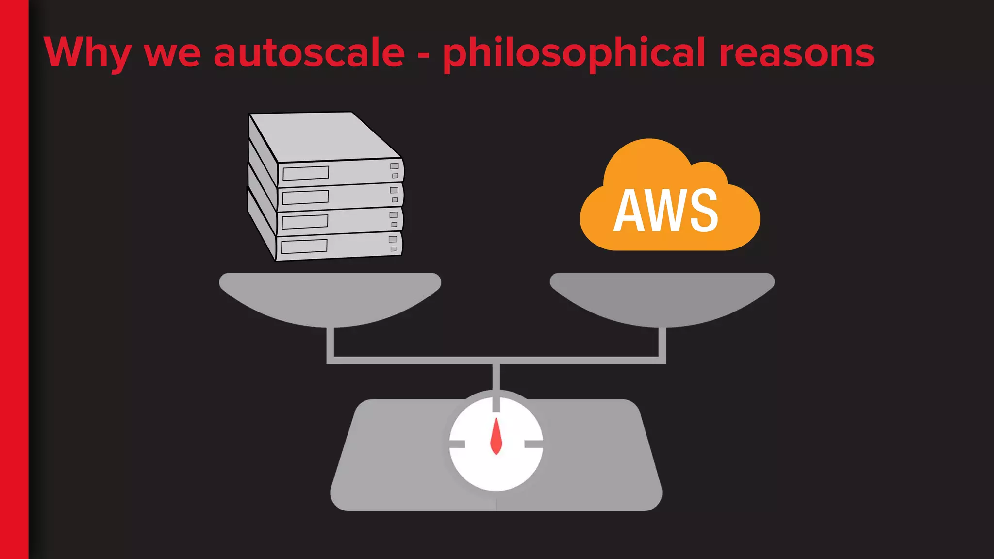 Why we autoscale - philosophical reasons
 