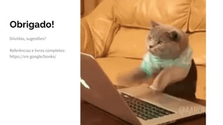 Obrigado!
Dúvidas, sugestões?
Referências e livros completos:
https://sre.google/books/
 