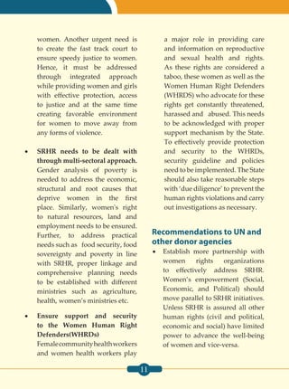 Sexual and Reproductive Health and Rights of Women in Nepal (SRHR) | PDF