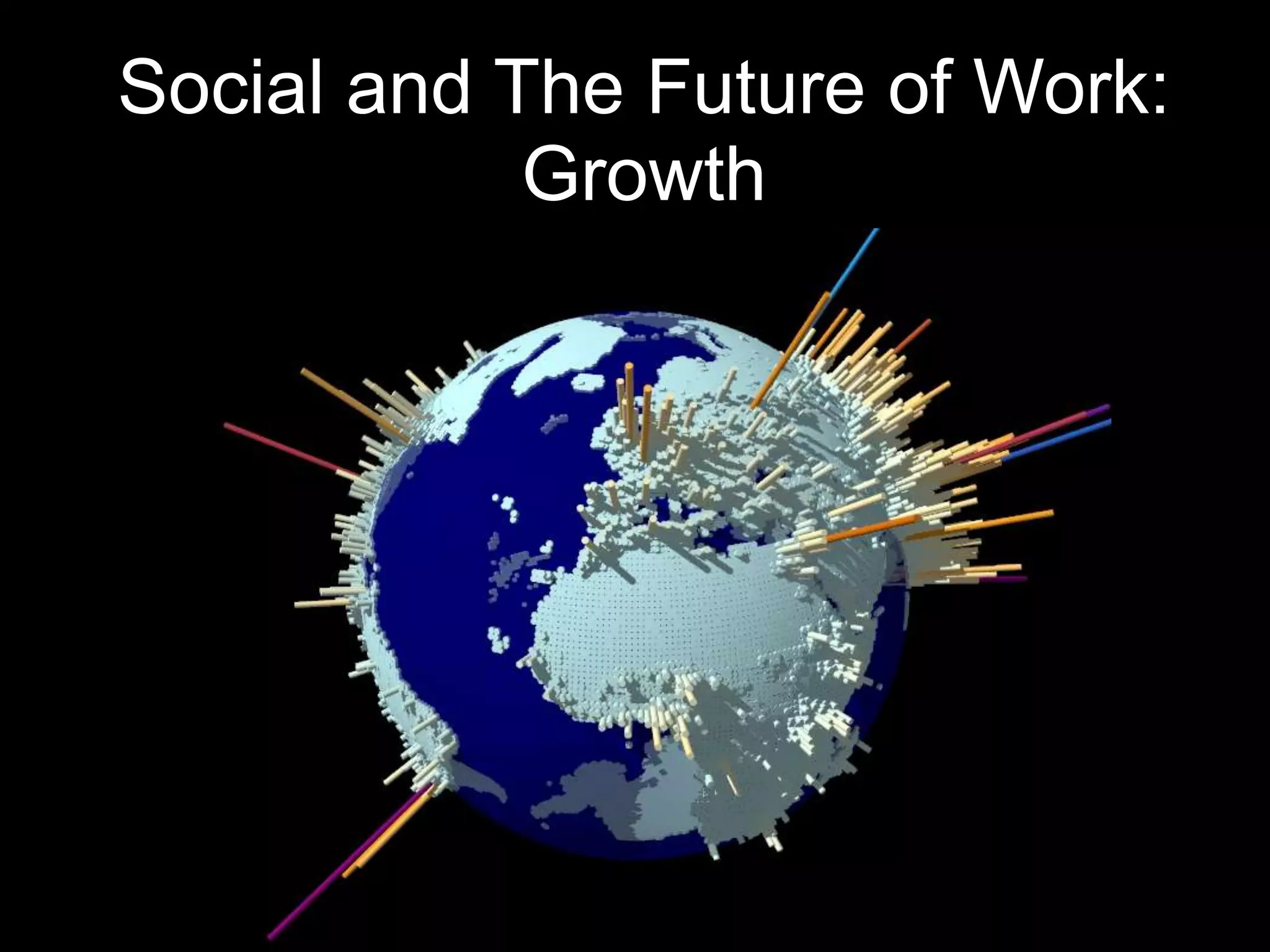 Social and The Future of Work:
            Growth
 