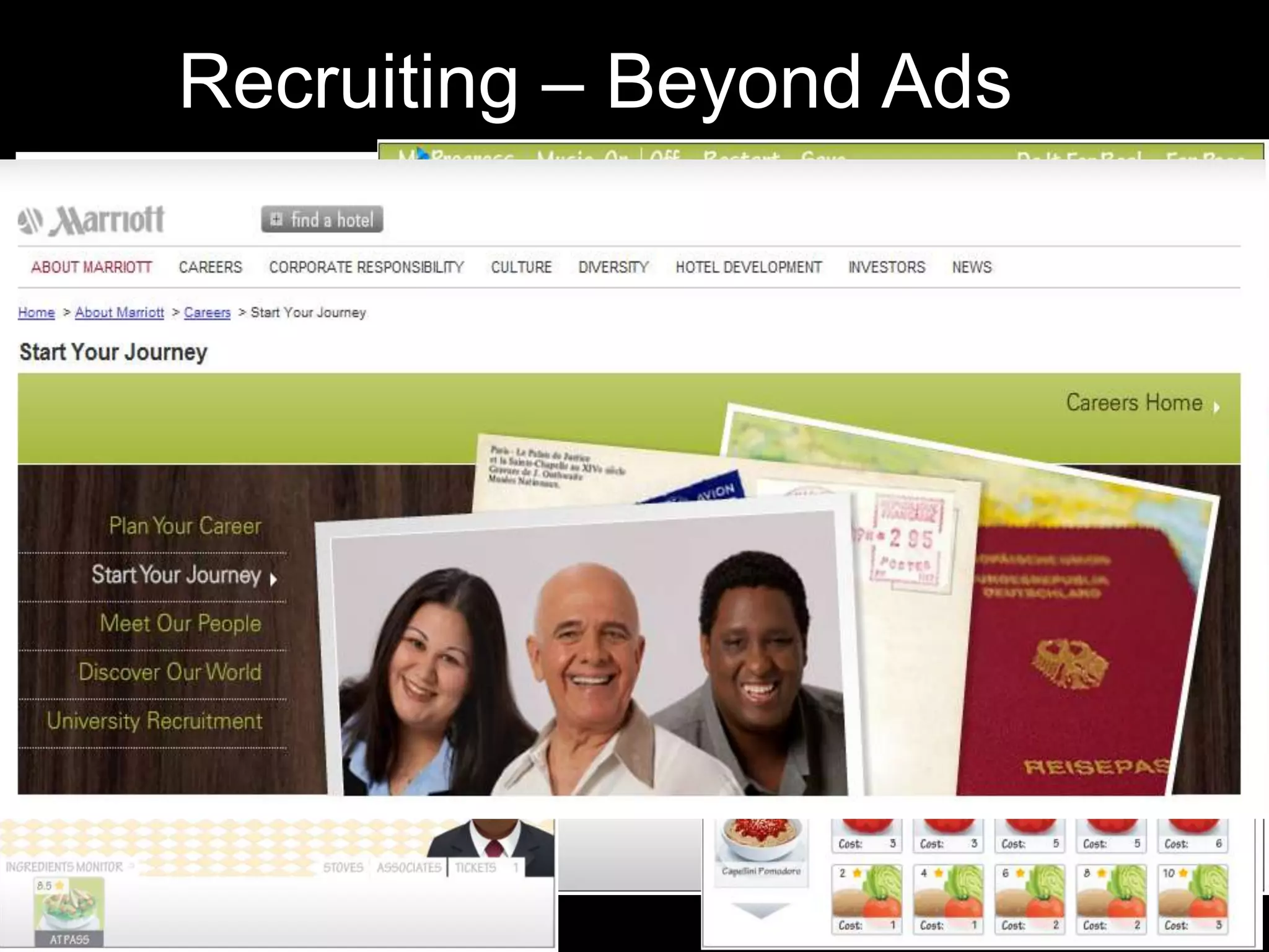 Recruiting – Beyond Ads
 