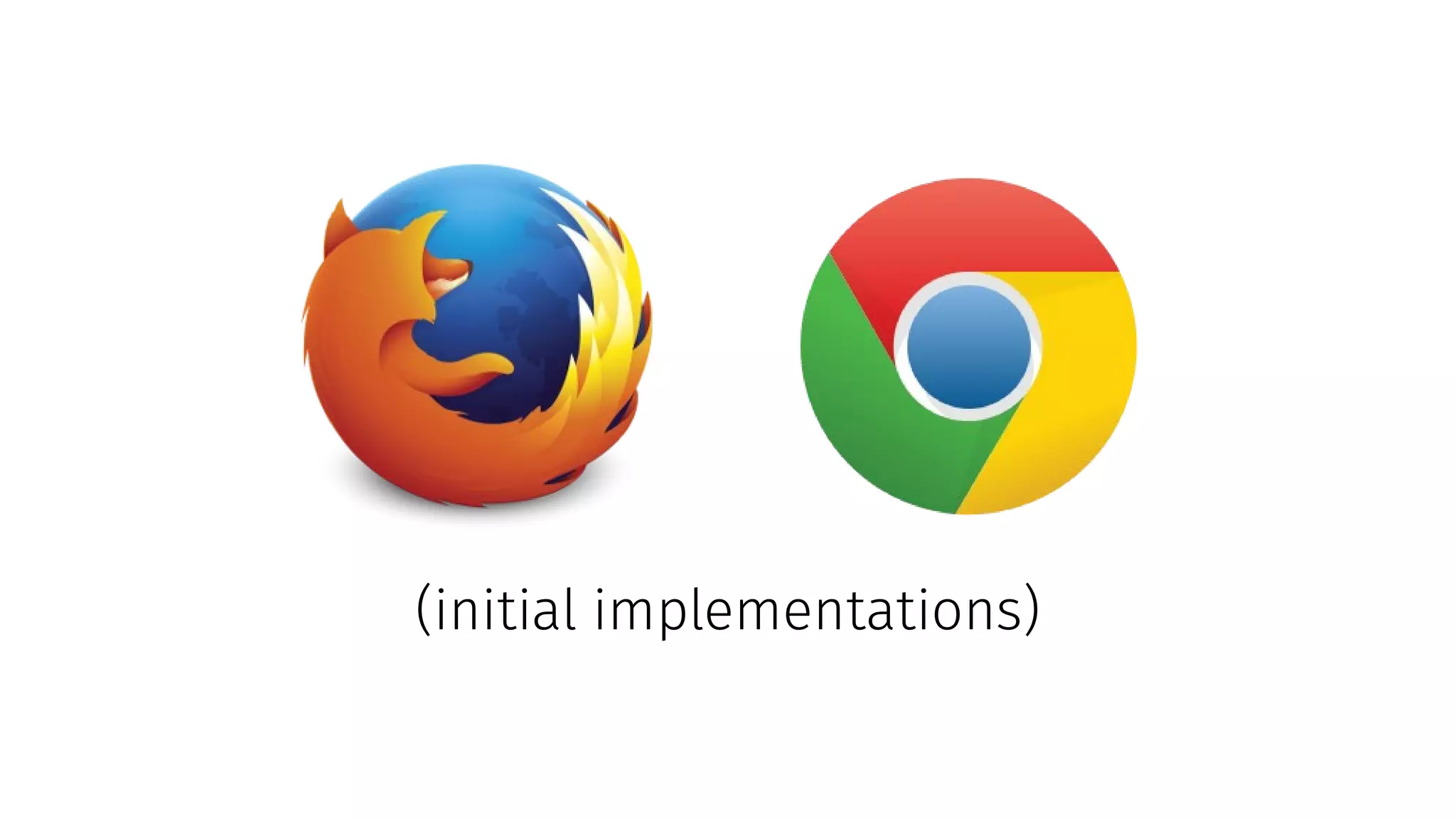 (initial implementations)
 