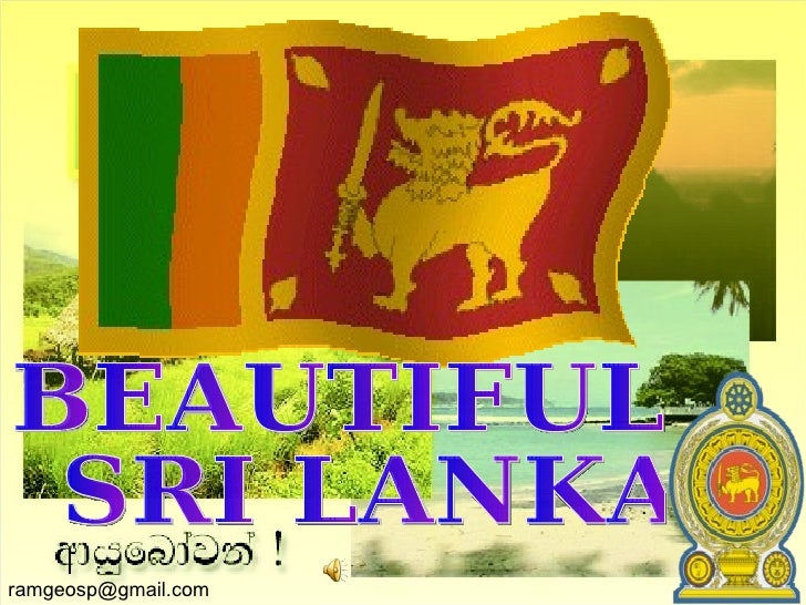 powerpoint presentation about beautiful sri lanka
