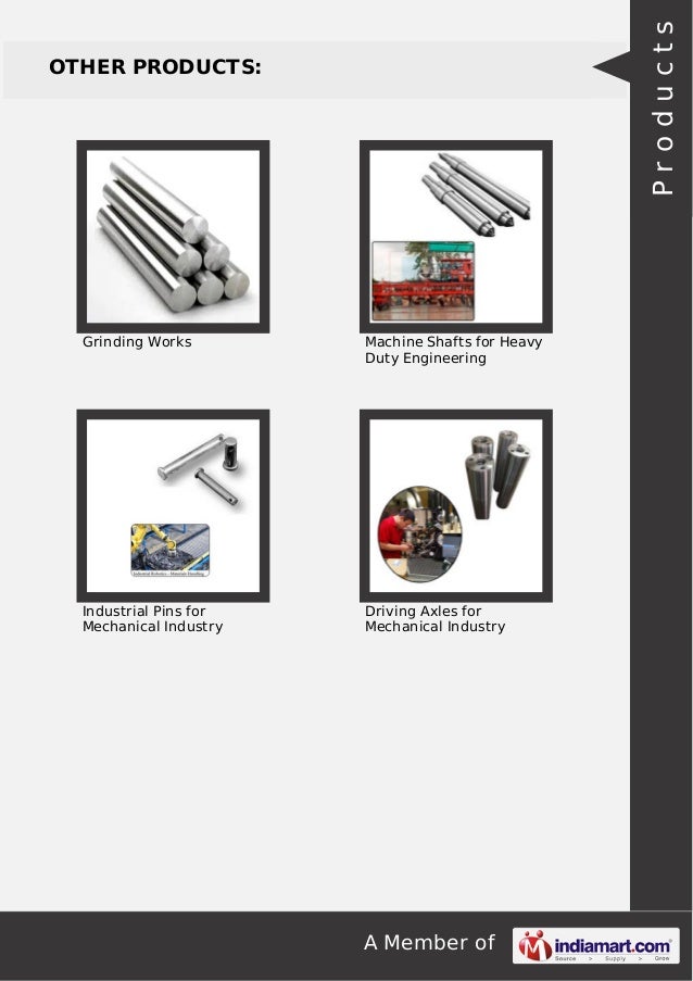 Industrial Axles by Sri mahalakshmidieworks