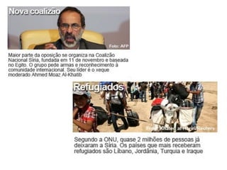  Conflitos na Síria- ENEM 2013