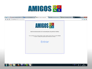 Sistema de Recomendação - Amigos DINS