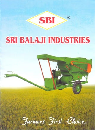 Sri Balaji Industries, Coimbatore, AGRICULTURAL MACHINES
