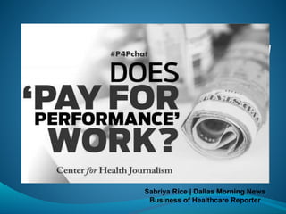 Sabriya Rice | Dallas Morning News
Business of Healthcare Reporter
 