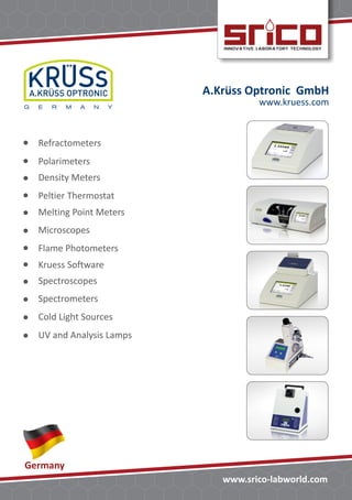 Srico Product Profile Pdf