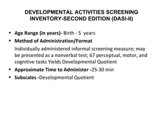 Trivandrum Development Screening Chart.pdf Sridhar | PPT