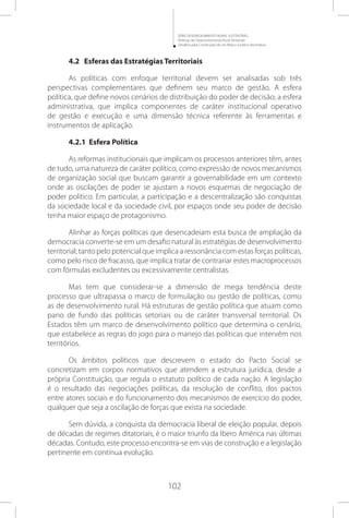 Políticas de Desenvolvimento Rural Territorial: Desafios para Construção de um Marco Jurídico Normativo - Série DRS volume 13