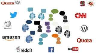 Quora ML Workshop: Sock Puppets and Hoaxes on the Web