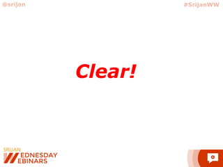 Clear!
@srijan #SrijanWW