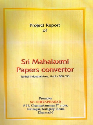 Sri mahalaxmi papers convertor