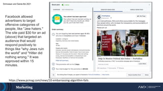 Facebook allowed
advertisers to target
offensive categories of
people, like "Jew haters."
The site paid $30 for an ad
(abo...