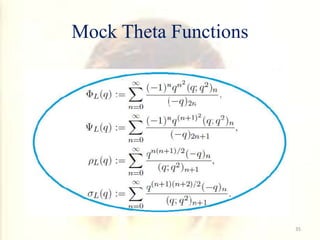 Mock Theta Functions
35
 