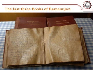 The last three Books of Ramanujan




02/23/13           Source:     Confidential   31
 