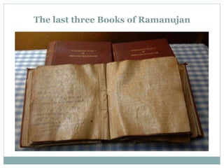 The last three Books of Ramanujan
 