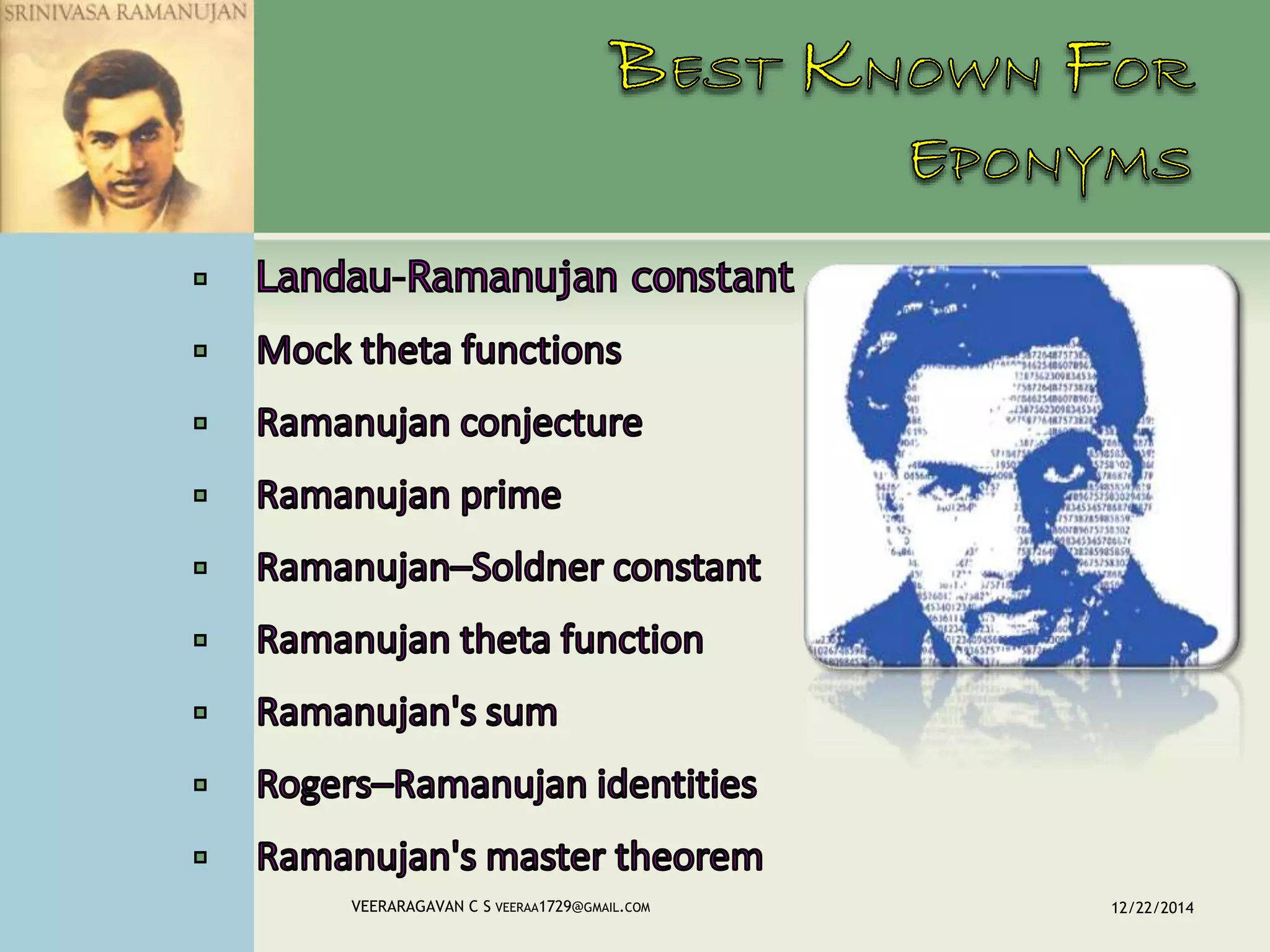 12/22/2014VEERARAGAVAN C S VEERAA1729@GMAIL.COM
 