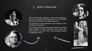 Leadership & Communication Skills of Indira Gandhi | PDF