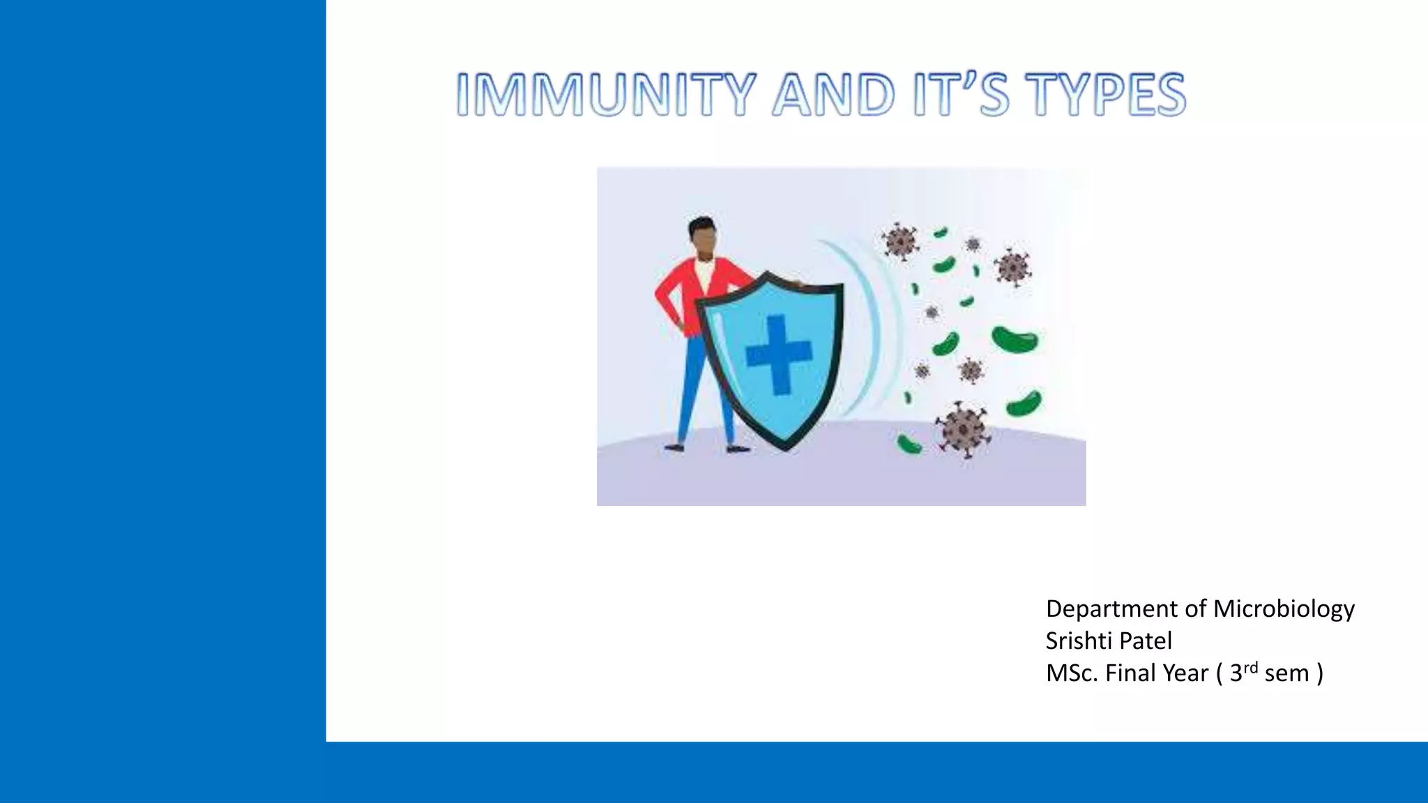 Immunity and its types | PPTX