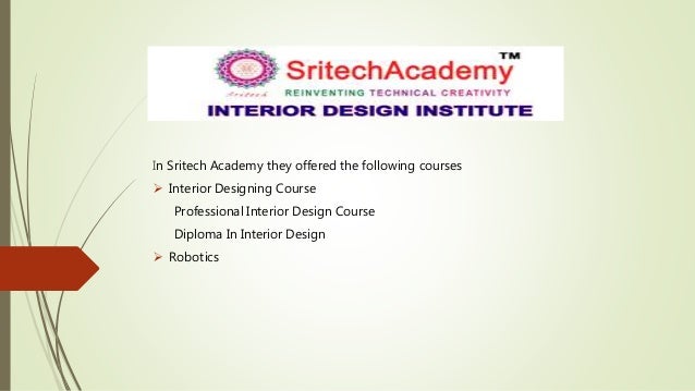 best interior design institute in kolkata sritech academy