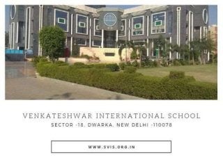 Sri venkateshwara school in Delhi | svis.org.in