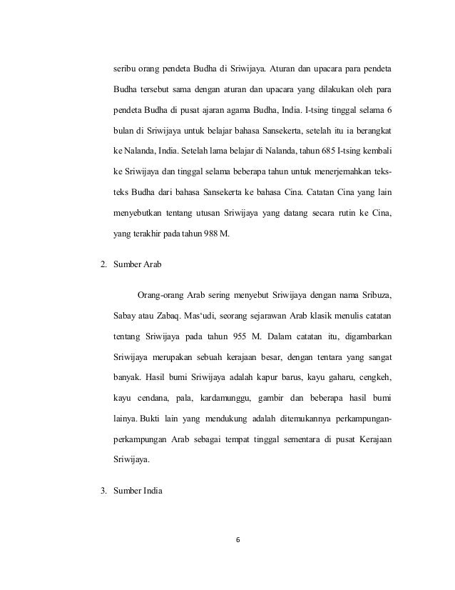 Kerajaan Sriwijaya