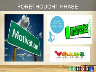 FORETHOUGHT PHASE
 