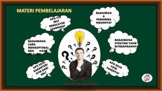 BAGAIMAN
A
PERKEMBA
NGANNYA?
BAGAIMANA
STRATEGI YANG
DITERAPKANNYA
?
BAGAIMANA
CARA
MENGOPTIMAL
KAN HASIL
BELAJAR?
Klik salah satu awan materi!
 
