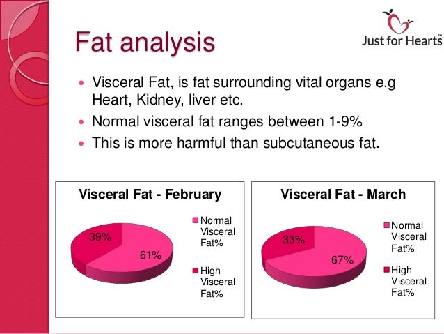 Visceral Fat Index Chart