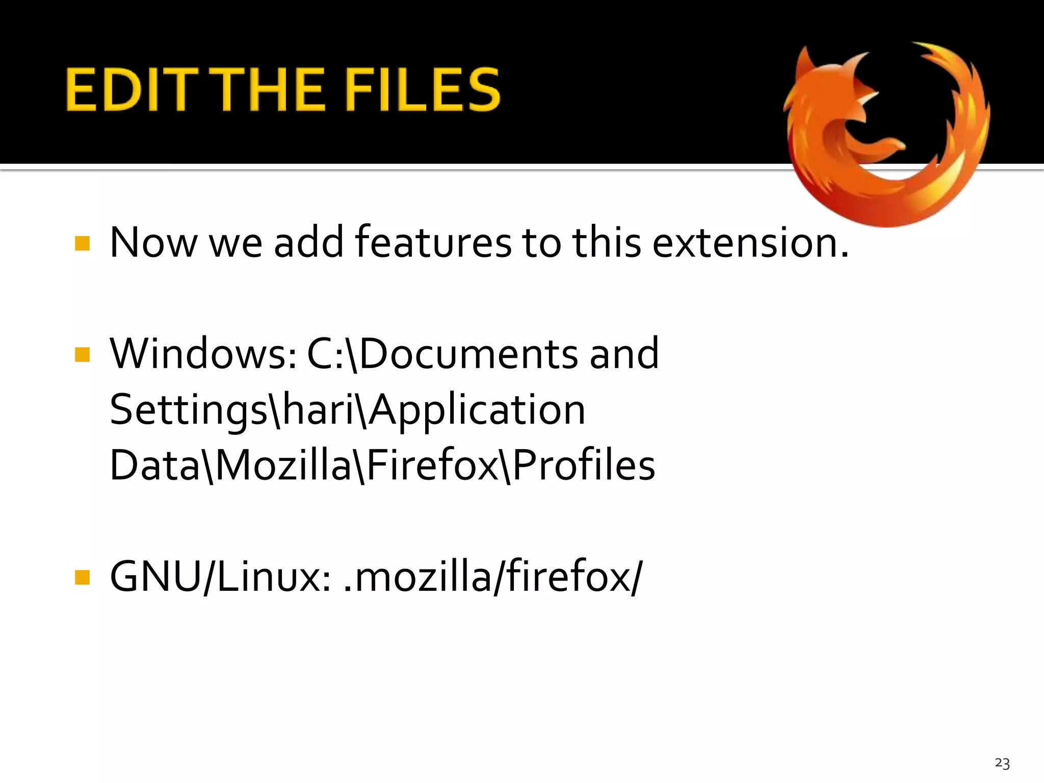 Main Menu CommandCreate My Add-on22