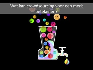 Wat kan crowdsourcing voor een merk
            betekenen?
 