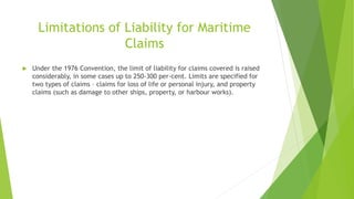 Shipping Liability Types Risk management essential in shipping | PPTX