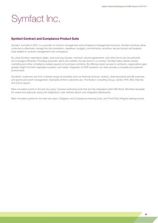 Symfact CapGemini SRM Survey | PDF