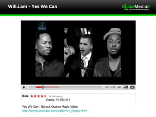 Will.i.am - Yes We Can Yes We Can - Barack Obama Music Video http://www.youtube.com/watch?v=jjXyqcx-mYY   